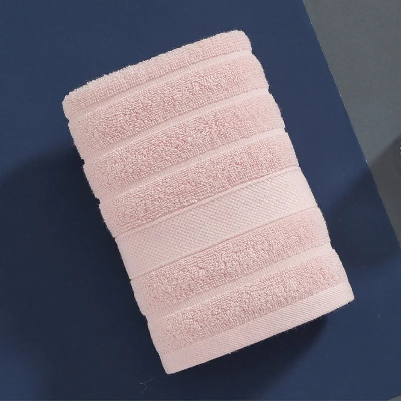 Pure Cotton Kids Face Towels - Soft, Highly Absorbent, 4pcs, 35x35cm