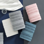Pure Cotton Kids Face Towels - Soft, Highly Absorbent, 4pcs, 35x35cm
